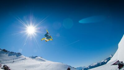snowboarding