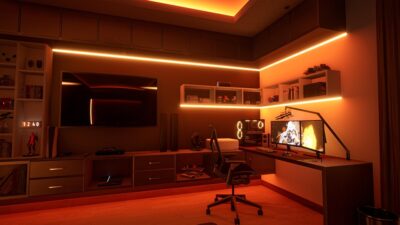 gaming setup