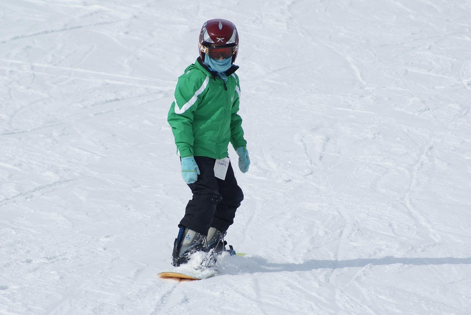 snowboarding