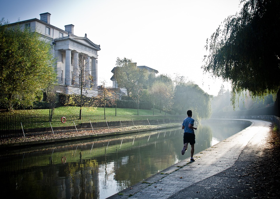running