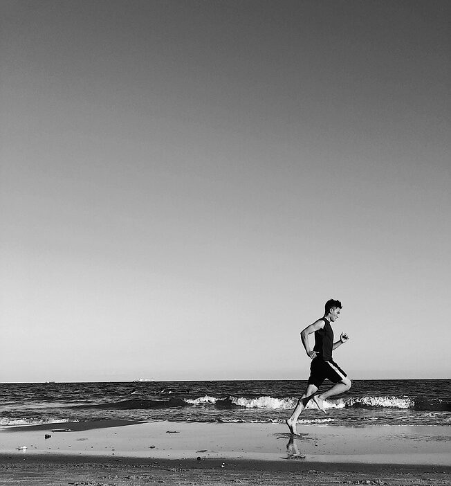 running