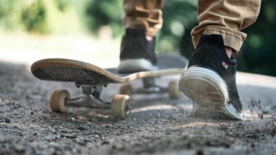 skateboarding