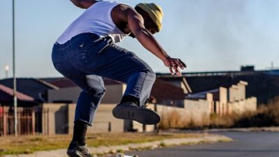 skateboarding