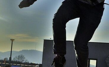 skateboarding