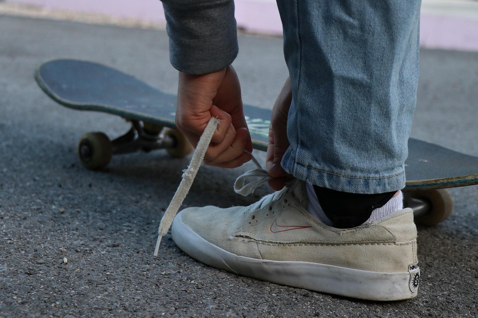 skateboarding