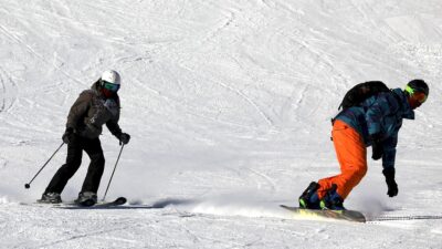 snowboarding
