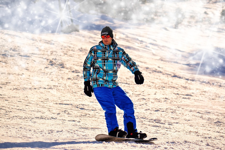snowboarding