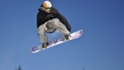 snowboarding