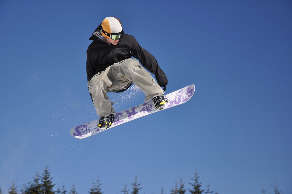 snowboarding