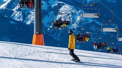 snowboarding